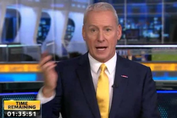 Sky Sports presenter Jim White