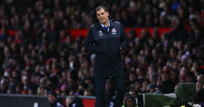 Slaven Bilic Manager's side could have snatched a win at United