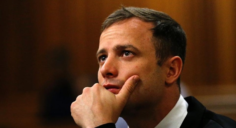 South African paralympic athlete Oscar Pistorius waits before his sentencing hearing at the North Gauteng High Court in Pretoria. in October last year