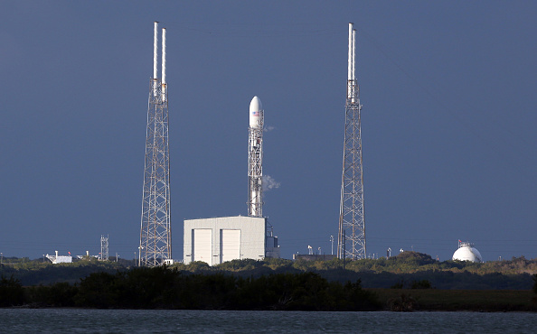 A Falcon 9 rocket