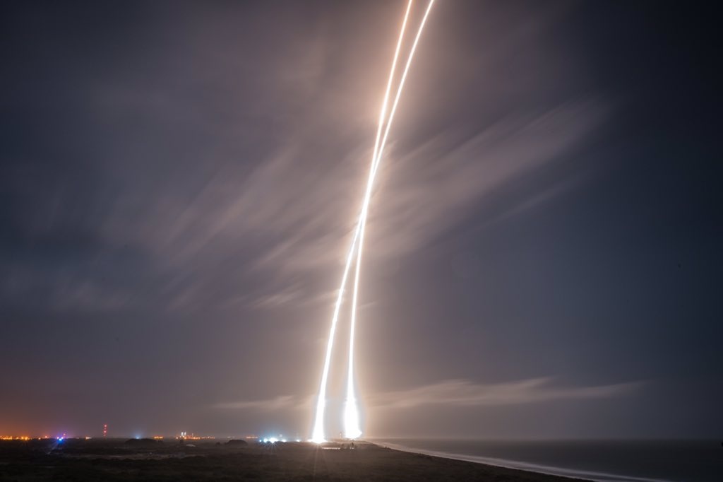 SpaceX Falcon 9 journey