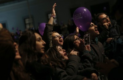 The Latest: Spain election turnout up slightly from 2011