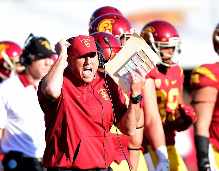 After two stints as USC’s interim head coach Clay Helton has the job full-time His first opponent as The Guy Stanford