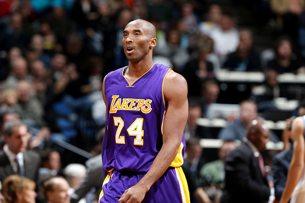 MINNEAPOLIS MN- DECEMBER 9 Kobe Bryant #24 of the Los Angeles Lakers looks on during the game against the Minnesota Timberwolves