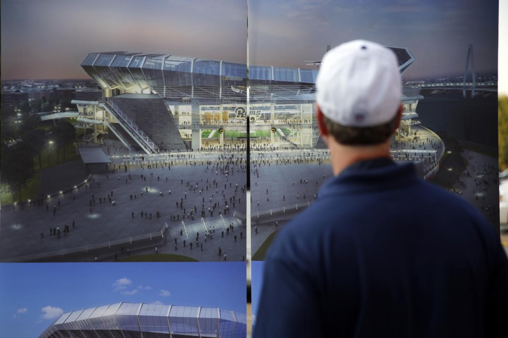 St. Louis council weigh NFL stadium financing to keep Rams