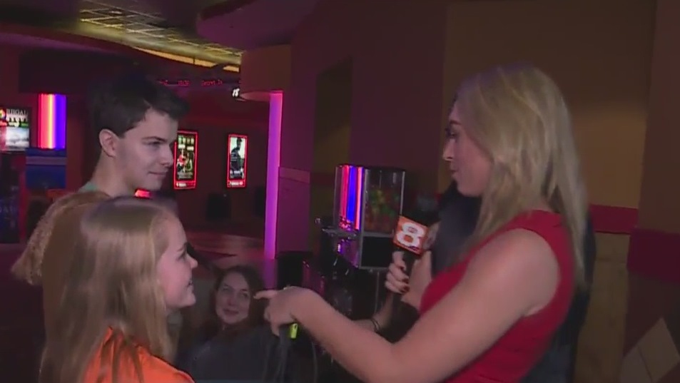 Local 8 News reporter Brittany Nauta visited the Regal in Turkey Creek to be a part of the excitement for the new Star Wars movie