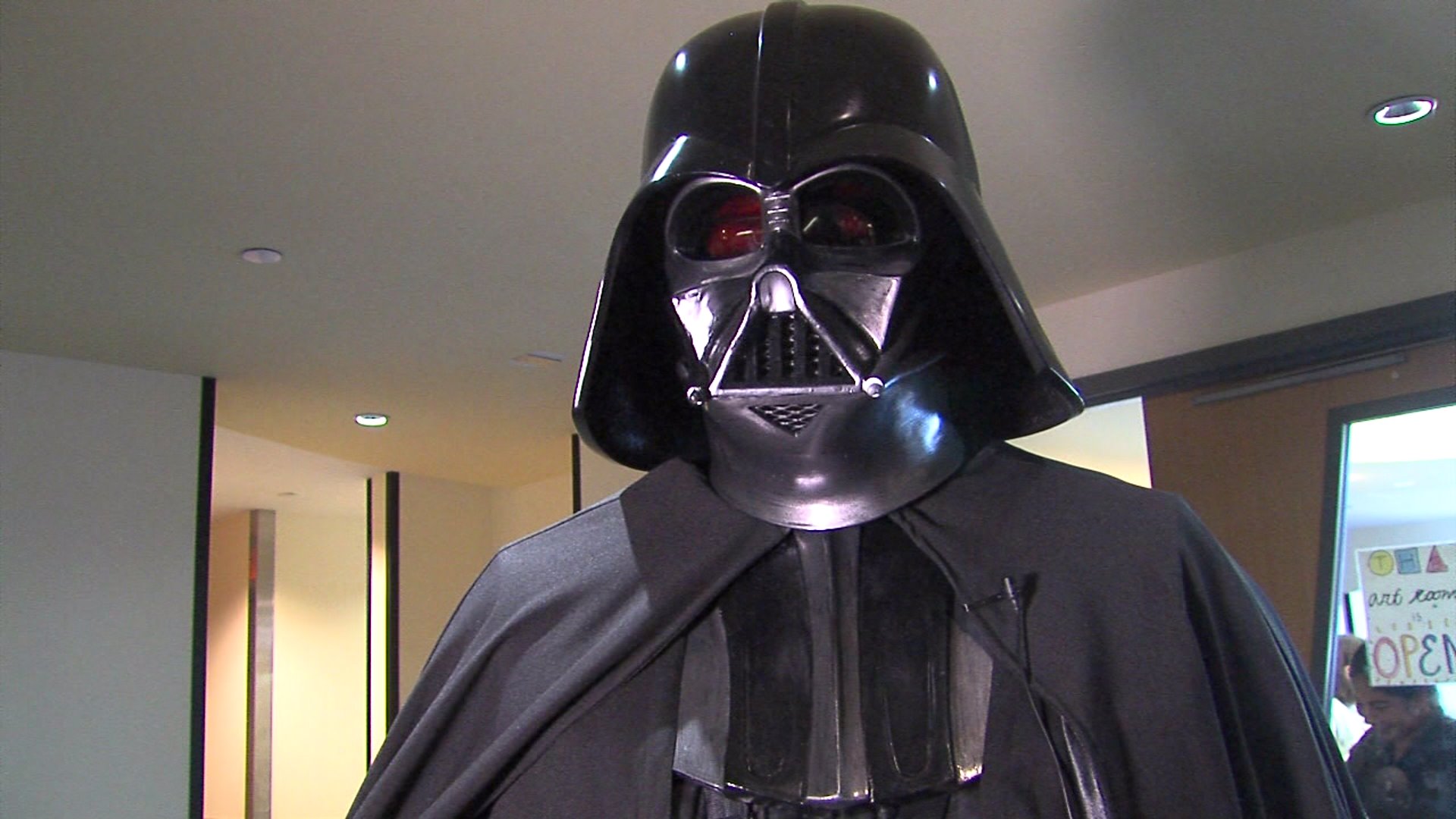 'Darth Vader visits Brenner Children's Hospital