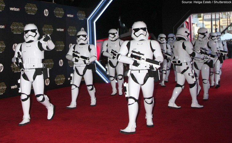 Disney celebrates as Star Wars breaks box office records