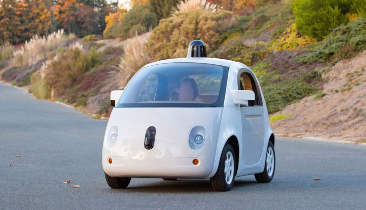 Autonomous Google cars could compete with Uber