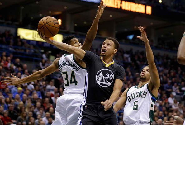 Stephen Curry's Golden States Warriors suffered their first loss of the season in the hands of the Milwaukee Bucks