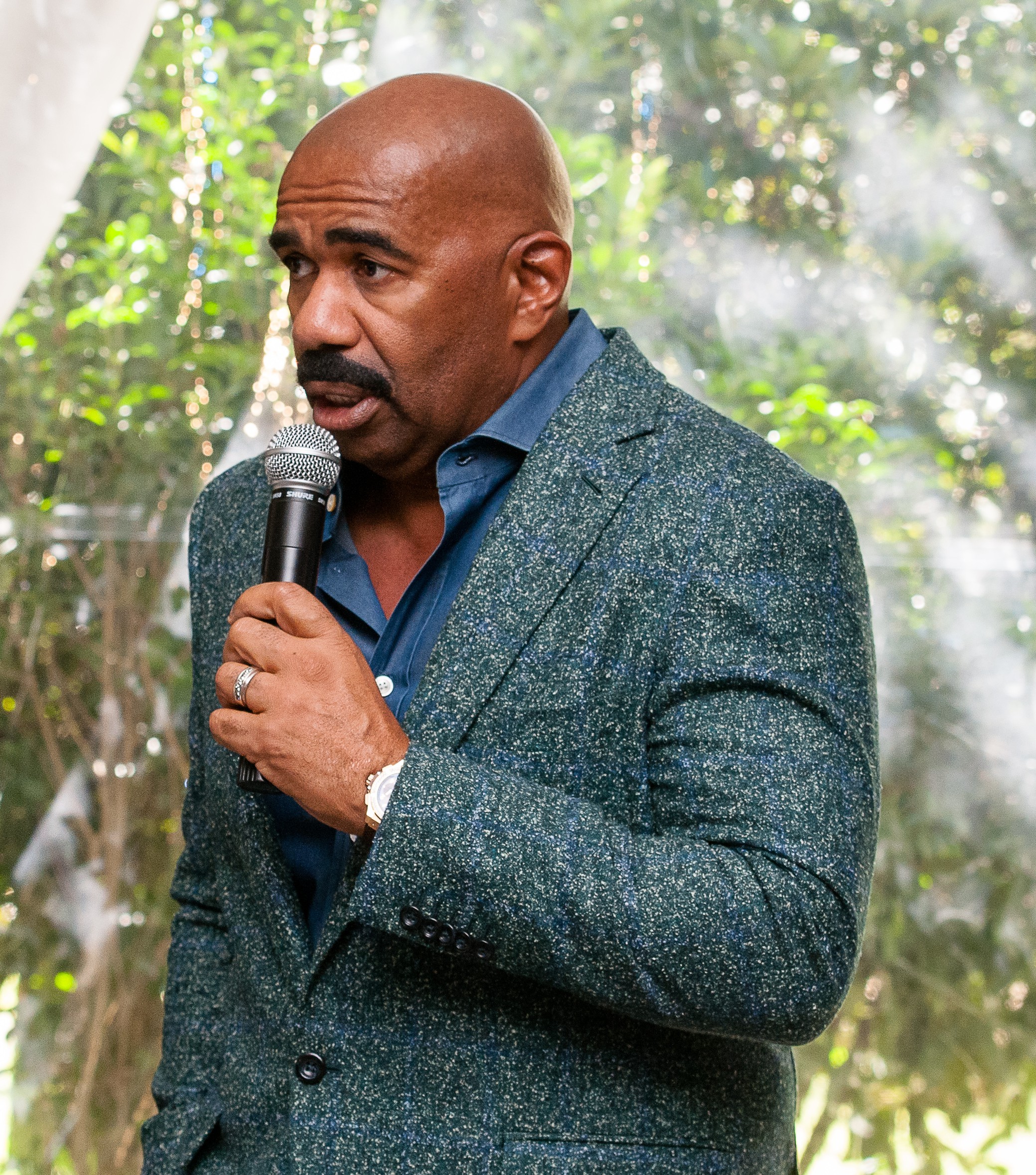 Steve Harvey during a recent event in Atlanta