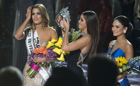 Miss Universe begins with elaborate costume contest