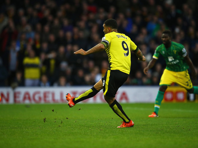 Troy Deeney has scored in four successive Premier League appearances