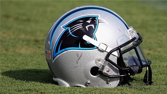 Carolina Panthers helmet