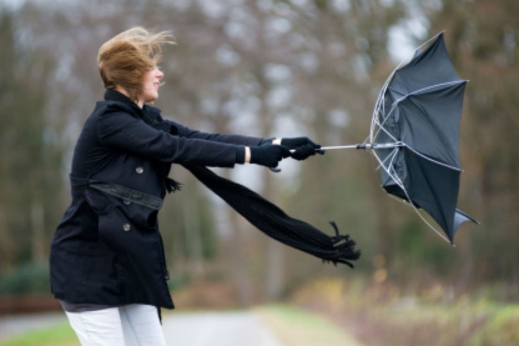 Strong winds to start off the morning