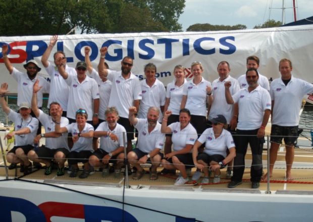 Sue Ball's PSP Logistics team after arriving in Sydney