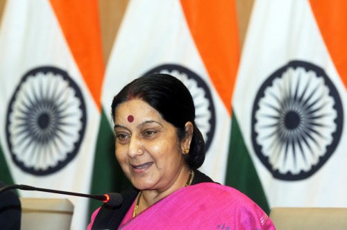 Sushma Swaraj External Affairs Minister