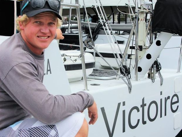 READY TO SET SAIL Tom Barker will be the sail trimmer on Victoire in the Rolex Sydney to Hobart yacht race