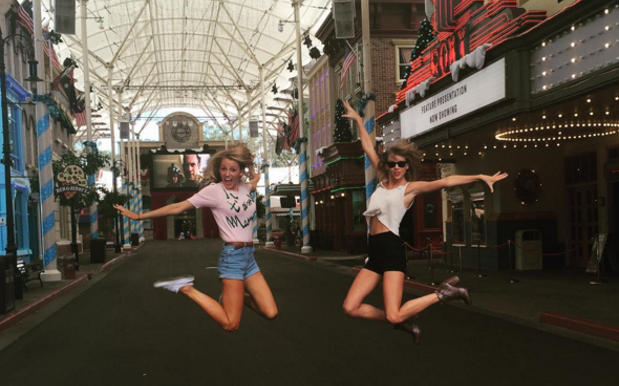 Taylor Swift & Blake Lively Jump for Joy in Australia!