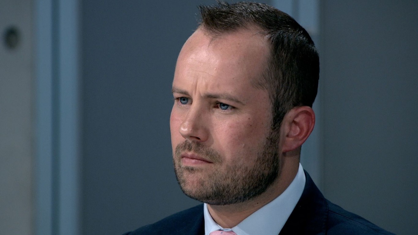 The Apprentice's Richard Woods'Claude can we hug it out