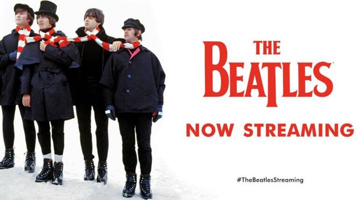 Beatles Arrive on Music Streaming Services for Christmas