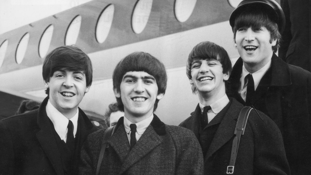 The Beatles in 1964.     Getty Images