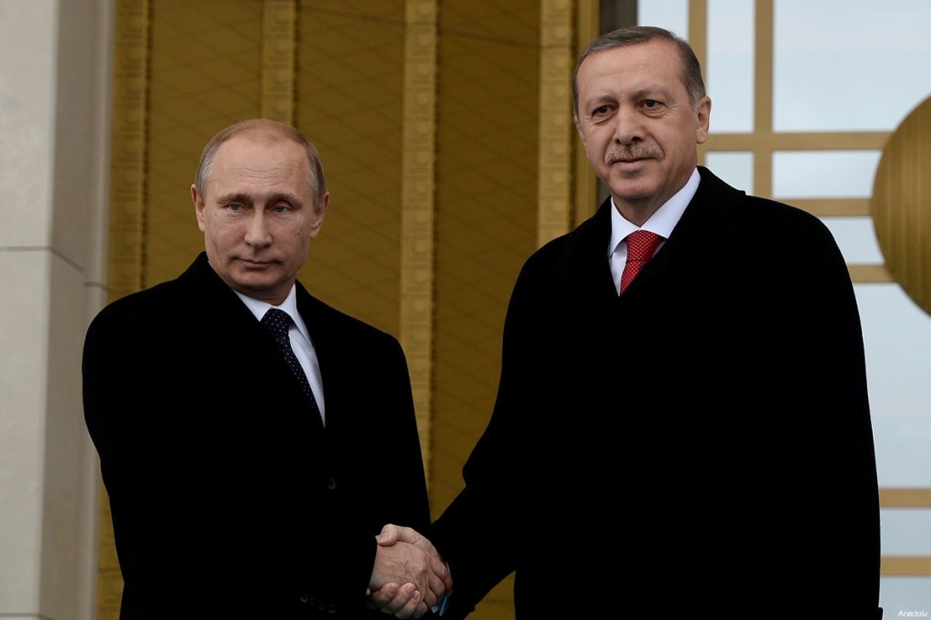 Vladimir Putin and Recep Tayyip Erdogan were scheduled to meet in St Petersburg today