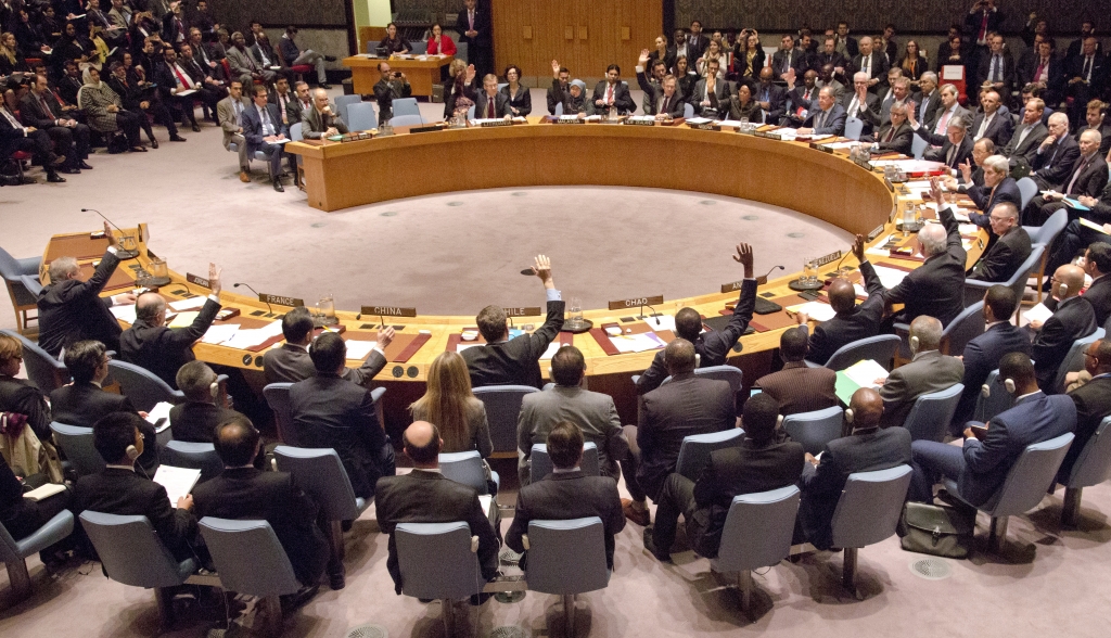 The U.N. Security Council votes Friday on a draft resolution concerning Syria at U.N. headquarters