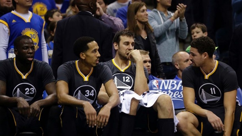 The Warriors lost their first game of the season Saturday at Milwaukee