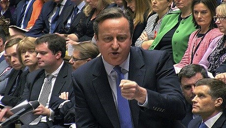 The bombings began soon after David Cameron made his case for extending air raids to Syria in Parliament. AFP