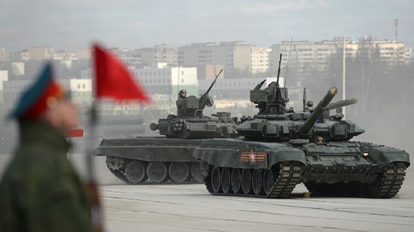 The combat vehicles are the current mainstay of the Russian army