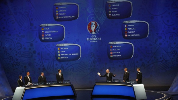 The draw for Euro 2016