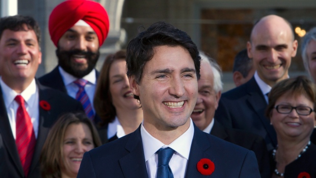 Only one other government has been elected with a majority of MPs and a smaller share of the vote than Justin Trudeau's Liberals