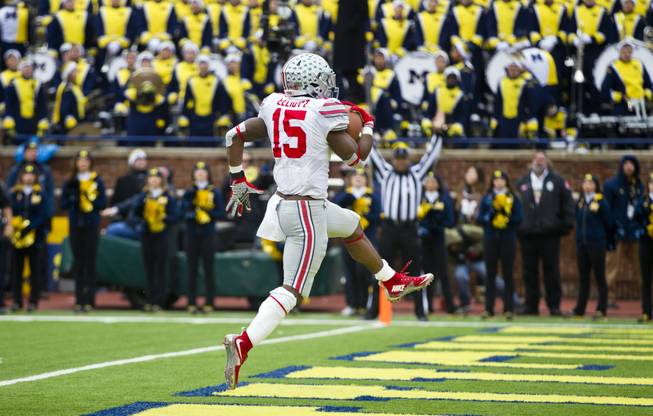 Tony Ding  Associated Press Ohio State running back Ezekiel Elliott high-steps into the end zone to score a touchdown