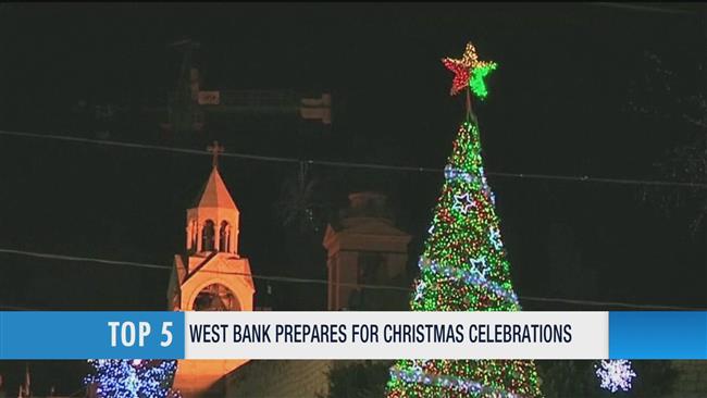 IN PHOTOS: Tens of Thousands Flock to Israel and West Bank for Christmas