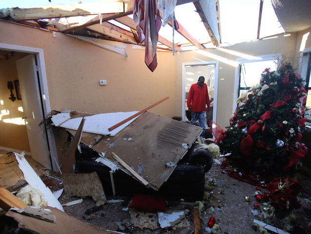 Survivors of Southern storms thankful to see Christmas