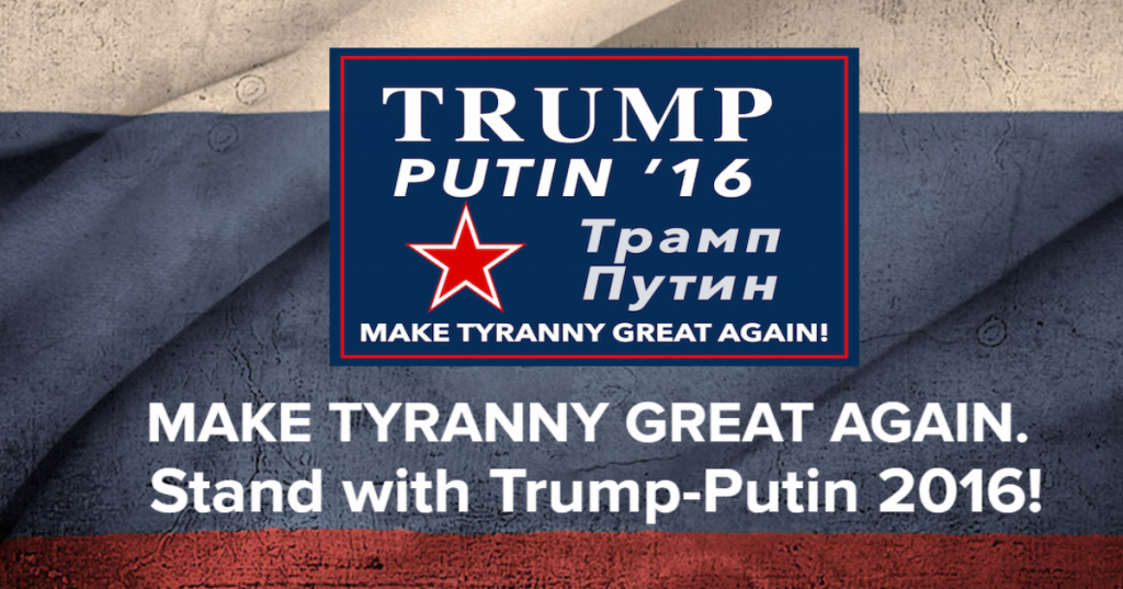 Trump Chooses Putin As Running Mate? Anything Is Possible Now