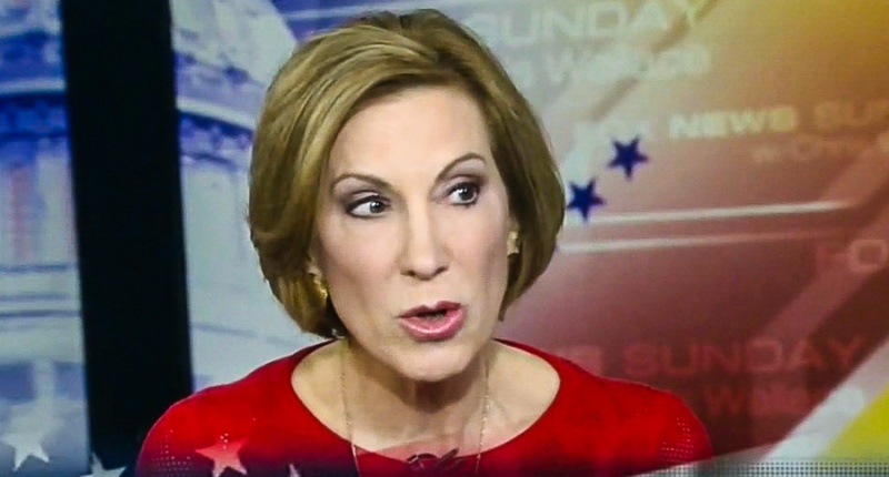 Carly Fiorina speaks to Fox News