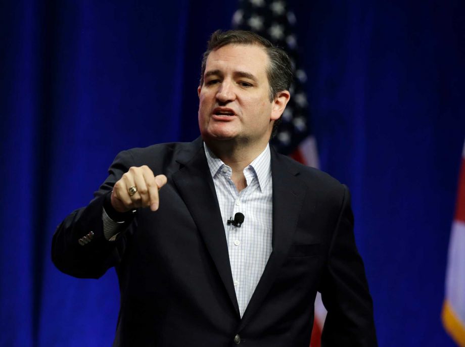 2015 Republican presidential candidate Sen. Ted Cruz R Texas speaks in Orlando Fla. In the last two presidential elections Iowa Republican Sharon Gilbert complained that her party’s nominees were too moderate. This time