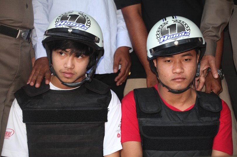 Thai court sentences Myanmar men to death for murder of British backpackers