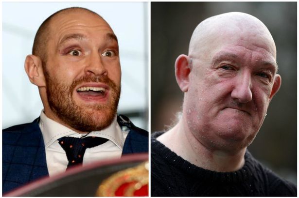 Tyson Fury and Ian Sawyer