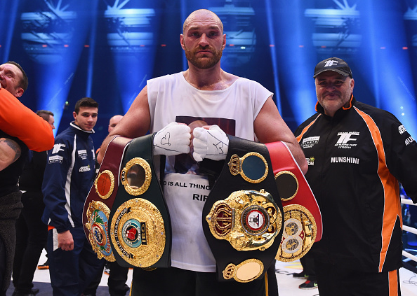 Tyson Fury is stripped of IBF belt days after winning it for crazy reason