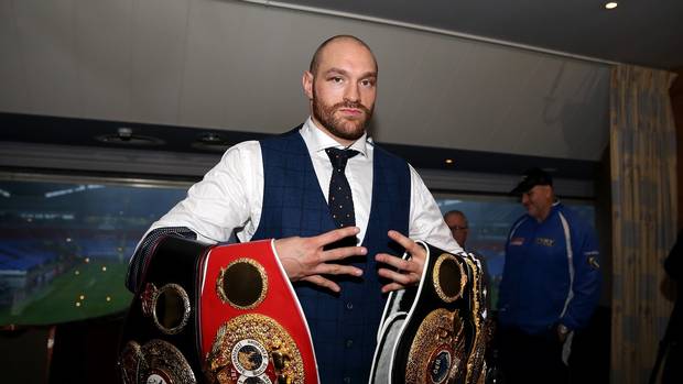 Tyson Fury is a contender to be Sports Personality Of The Year