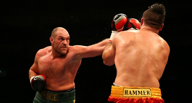 Tyson Fury has a history of...bizarre behaviour