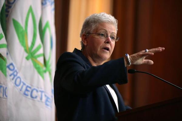 WASHINGTON DC- JUNE 02 U.S. Environmental Protection Agency Administrator Gina Mc Carthy announces new regulations for power plants