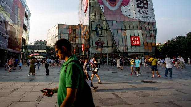 The Sanlitun shopping district in Beijing is the subject of heightened security after foreign embassies issued a warning over a possible terror threat against foreigners