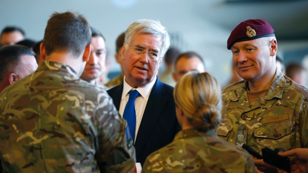 RAF bombing raids in Syria a real blow to Islamic State - Michael Fallon