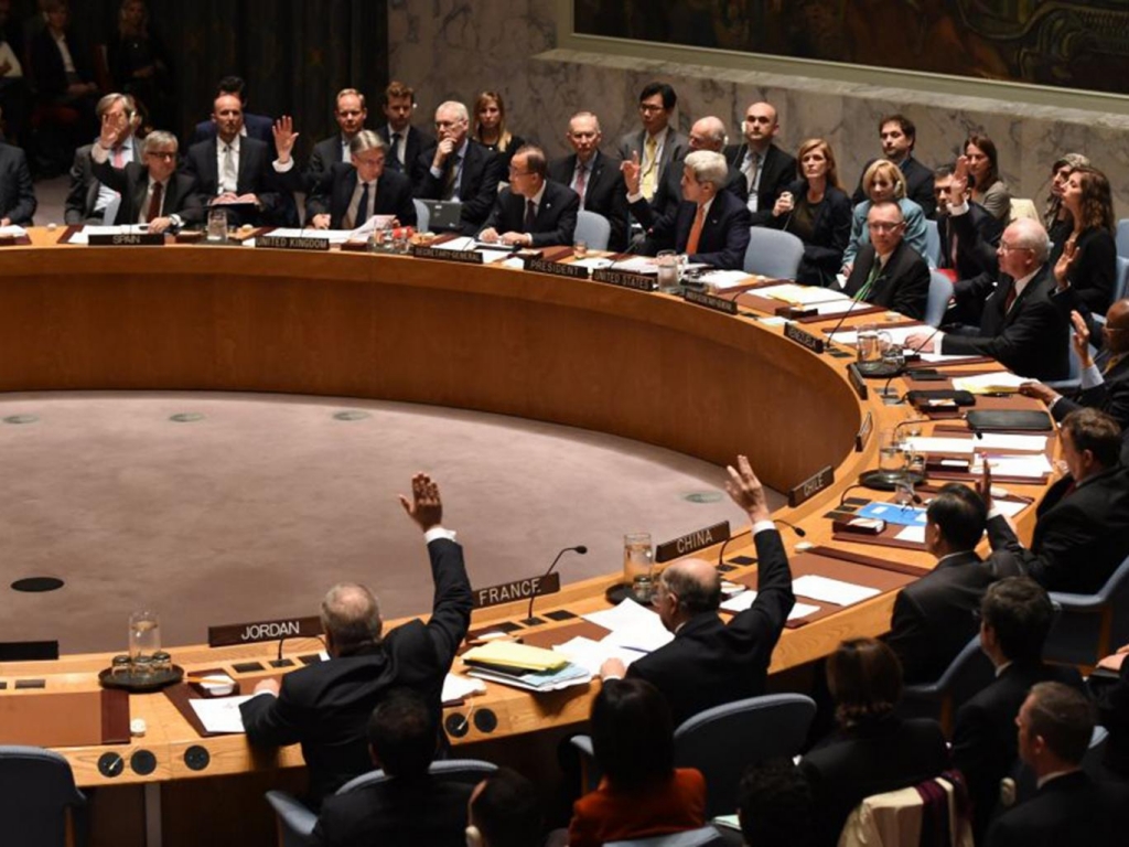 UN security council adopts resolution on Syria peace process