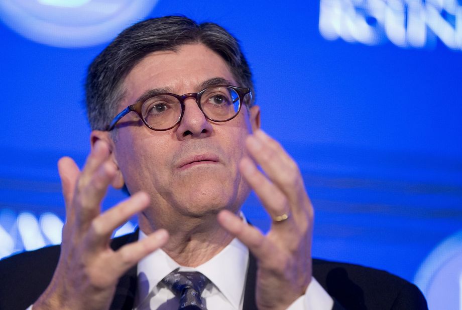 U.S. Treasury Secretary Jacob Lew called the Islamic State group “a challenging financial target.”