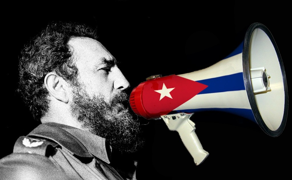 Castro megaphone